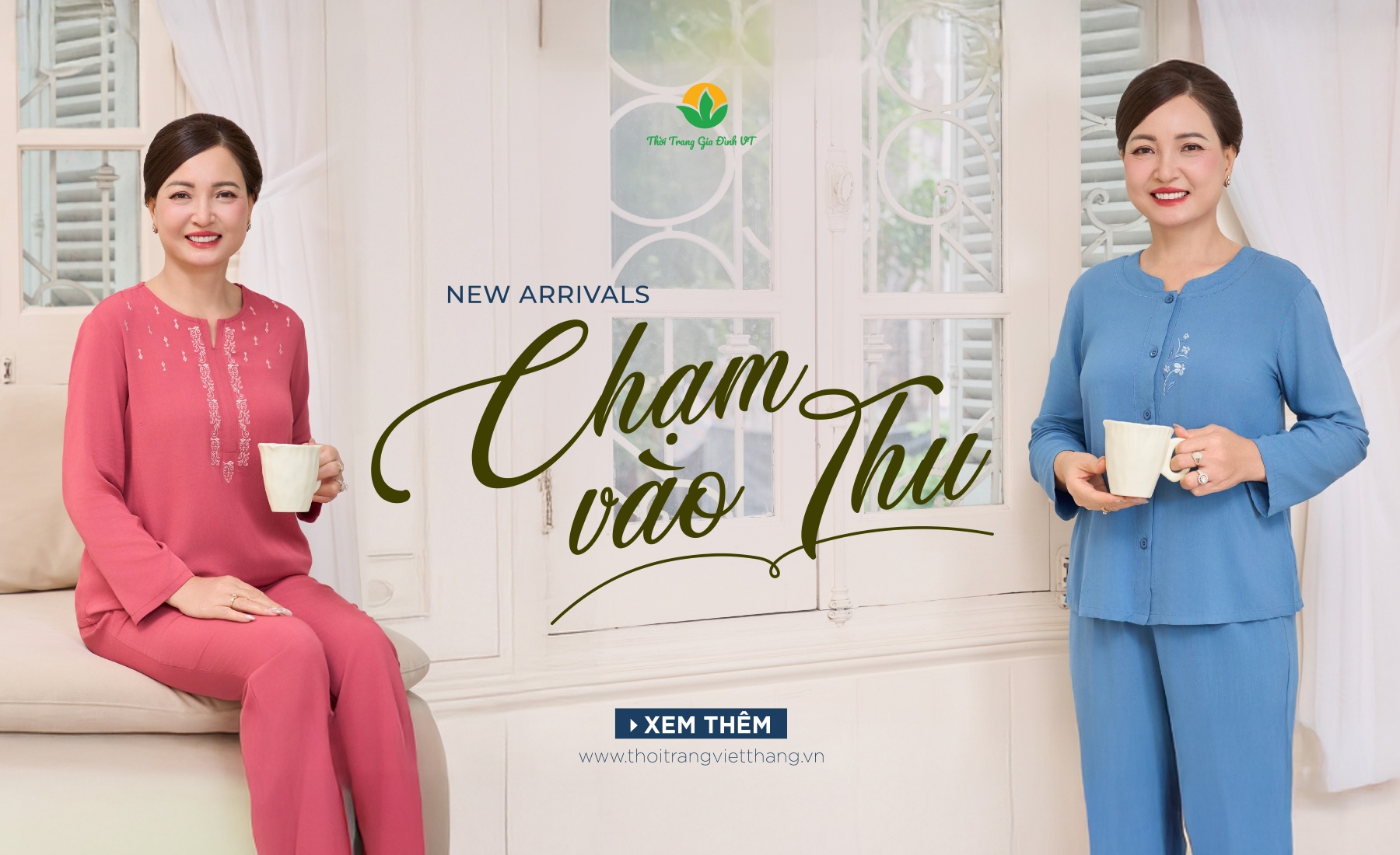 CHẠM VÀO THU – BỘ SƯU TẬP THU ĐÔNG MỚI TỪ THỜI TRANG GIA ĐÌNH VT